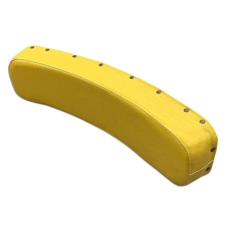 Aftermarket Restoration Quality Yellow Seat Back w Brass Rivets Fits John Deere 50 60 70 62 SEQ90-0498